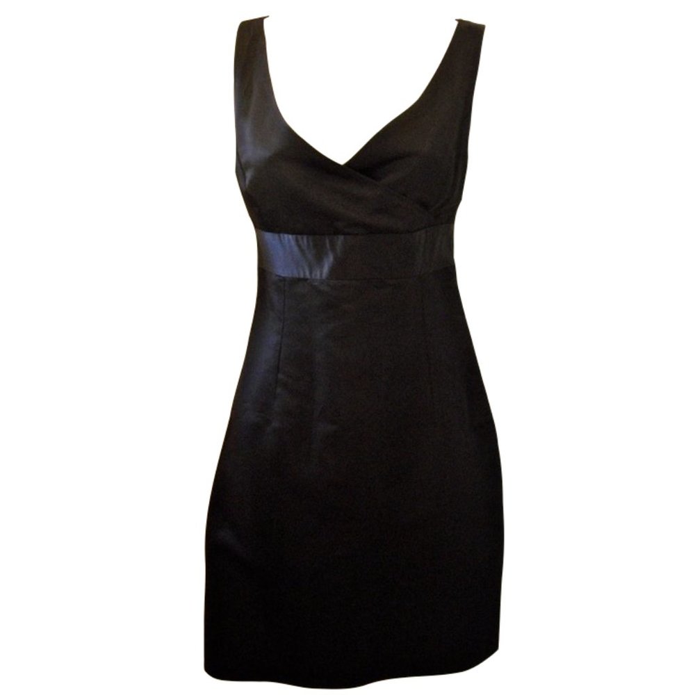 🇫🇷 Vintage 90s PROMOD satin-like LBD size FR38/US6